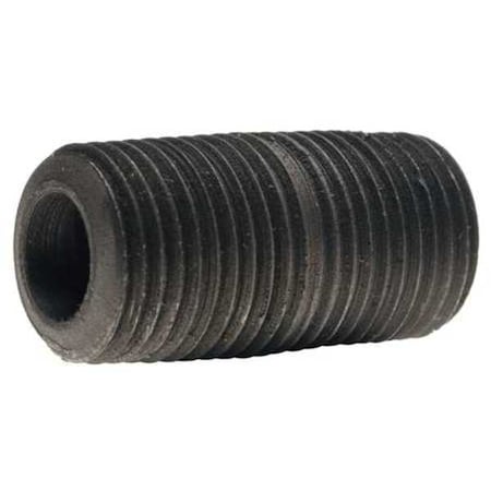 3" Close Black Pipe Nipple Sch 80