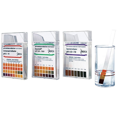 pH Test Strips,7.5 to 14 pH,PK100