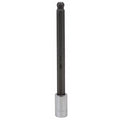 3/8" Drive Ball Hex Socket Bit Metric 9 mm Tip, 7 in L