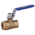 1-1/4" FNPT Brass Ball Valve Inline