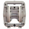 Double Diaphragm Pump, Aluminum, Air Operated, PTFE, 12 GPM