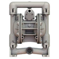 Double Diaphragm Pump, Aluminum, Air Operated, Santoprene, 49 GPM