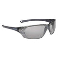 Prism, Safety Glasses, Anti-Fog, Anti-Static & Anti-Scratch, Gray Mirror Lens, Black Frame
