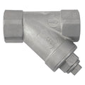 Y Strainer, 1/2" Pipe, FNPT x FNPT, 316 Stainless Steel, 800 psi