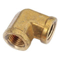 Elbow Low Lead Brass Forged Elbow, 1/2 in Female NPT X 1/2 in Female NPT
