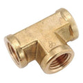 Tee Low Lead Brass Forged Female Tee, 1/2 in Female NPT X 1/2 in Female NPT