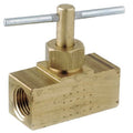 Needle Valve,Low Lead Brass,150 psi