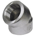 StainlessSteel,45Elbow,3/4"NPTx3/4"NPT