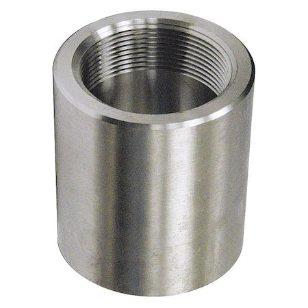2 in FNPT 304/304L Stainless Steel Coupling, Class 3000, 3000 psi