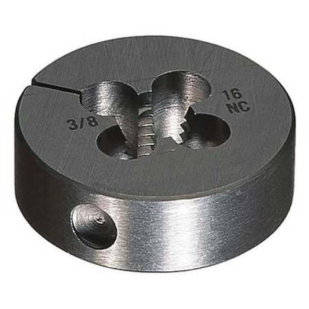 HSS Round Adjustable DIe 0710 Cle-Line M21 Outer Diameter M3x0.5