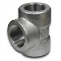 1/2 in FNPT 316/316L Stainless Steel Tee, Class 3000, 3,000 psi Max Pressure