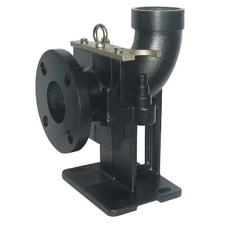 Grinder Pump Guide Rail,3 In Flange,CI