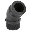 2  45 Male Adapter - 2 Male Thread Wt