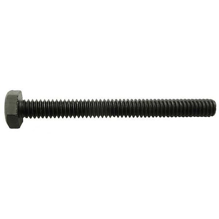 Grade 8, 1/2"-20 Hex Head Cap Screw, Black Oxide Steel, 3 in L, 50 PK