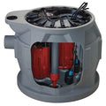 GrinderPumpSystem,10ft,1hp,115VAC
