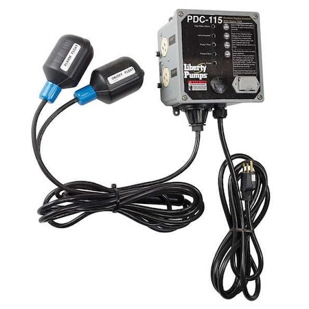 Pump Control Panel, 12A, Single, 115V AC