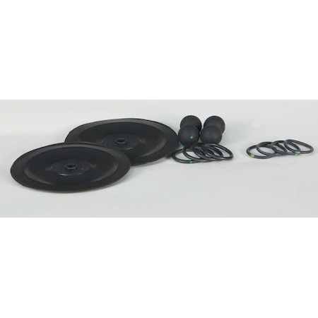 Pump Repair Kit,Santoprene,Fluid,1/2 In
