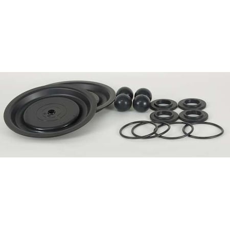 Pump Repair Kit,Fluid,1 In.,For 3HJX1