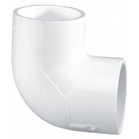 PVC Elbow, 90 Degrees, Socket x Socket, 1 in Pipe Size