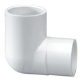PVC Street Elbow, 90 Degrees, Spigot x Socket, 1 in Pipe Size