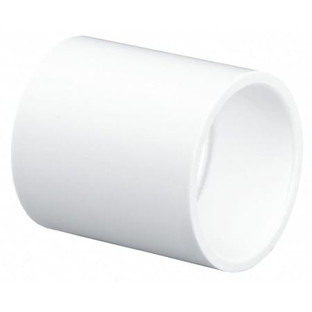 PVC Coupling, Socket x Socket, 4 in Pipe Size