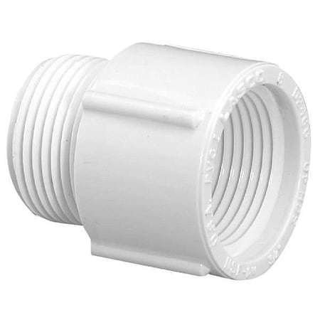 PVC Riser Extender, MNPT x FNPT, 1/2 in Pipe Size