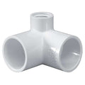 PVC Elbow, 90 Degrees, Side Outlet, Socket x Socket x FNPT, 1/2 in Pipe Size