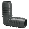 PVC Elbow, 90 Degrees, Insert, 3 in Pipe Size