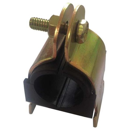 Strut Clamp,2In,Di-Chromate Plated Steel