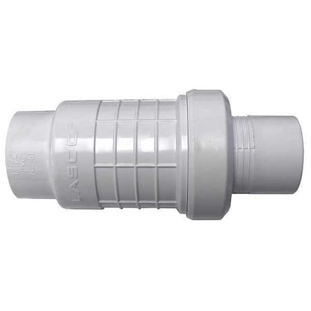 PVC Repair Coupling, Socket x Socket, 1-1/4 in Pipe Size
