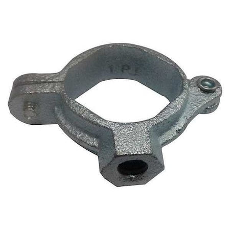 Split-Ring Hanger,2 3/8"MaxOD,3.7"H,Iron