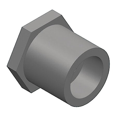 PVC Bushing, Spigot, 3/8 in Pipe Size