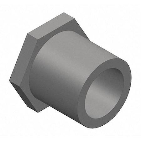 PVC Plug, Spigot, 2 in Pipe Size