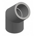 PVC Elbow, 45 Degrees, Socket x Socket, 1/4 in Pipe Size