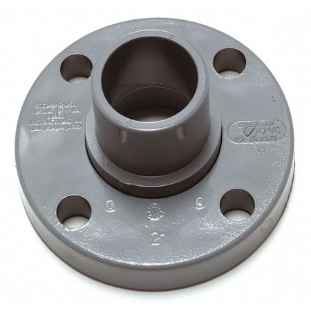 CPVC Flange, Schedule 80, 6" Pipe Size, Socket