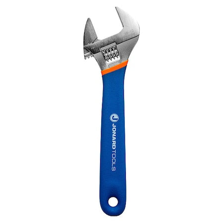 Adj. Wrench,10",1-5/16" Cap.,Chrome