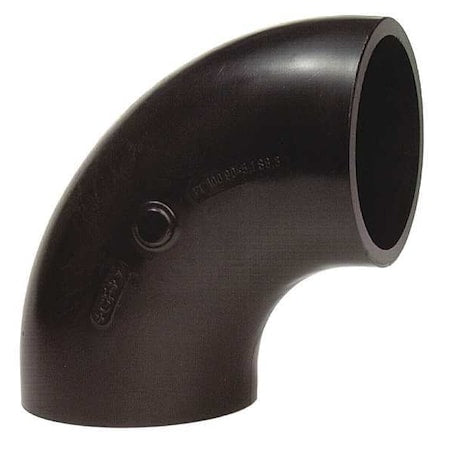 Elbow,8 In,Polyethylene,PK2