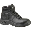 Men's 6-Inch Work Boot, 12, Composite Toe, 6 in H, Black, RB6750