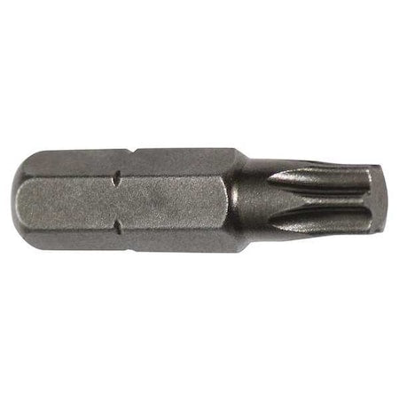 Torsion Bit, SAE, 1/4", Hex, T10, 1", PK5