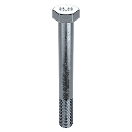 Class 8.8, M24-3.00 Hex Head Cap Screw, Zinc Plated Steel, 160 mm L, 5 PK