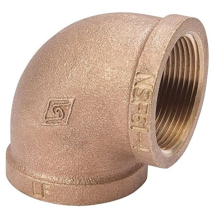 90 Degrees Elbow Brass 90 Degrees Elbow, 1/8 in Female NPT X 1/8 in Female NPT