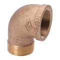 90 Degrees Street Elbow Brass 90 Degrees Street Elbow, 3/8 in Male NPT X 3/8 in Female NPT