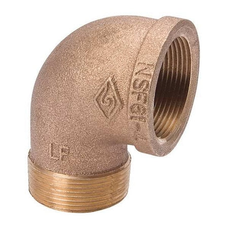90 Degrees Street Elbow Brass 90 Degrees Street Elbow, 3/8 in Male NPT X 3/8 in Female NPT