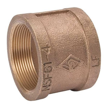 Coupling Brass Coupling, 1/8 in Female NPT X 1/8 in Female NPT