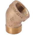 45 Degrees Street Elbow Brass 45 Degrees Street Elbow, 1 1/2 in Male NPT X 1 1/2 in Female NPT