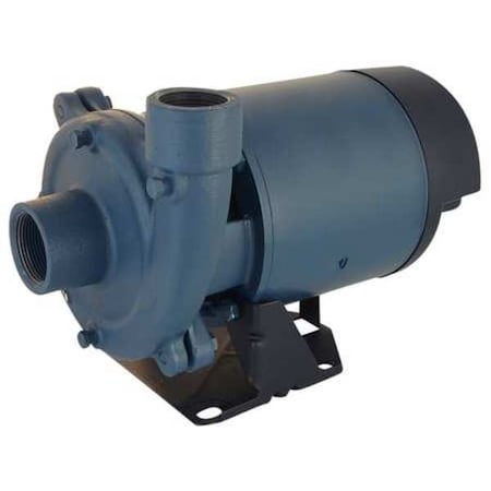 Booster Pump, 3/4 hp, 120/240V AC, 1 Phase, 1-1/2 in NPT Inlet Size, 1 Stage, 33 psi Max Pressure