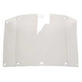 Visor, Clear Visor, 7 in Height, Uncoated Lens, clear