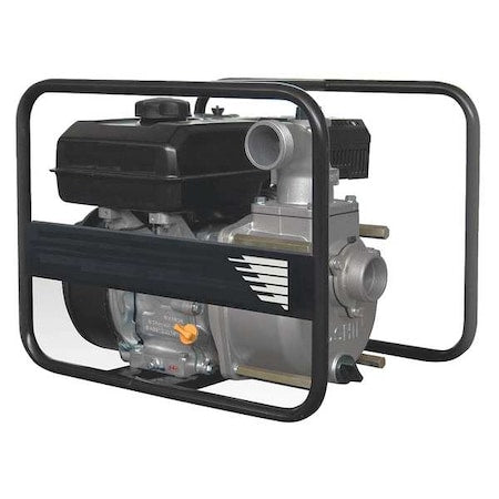 Semi-Trash Pump,2In NPT,6 HP