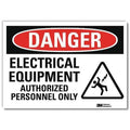 Danger Sign,10inx14in,Reflctv Sheeting