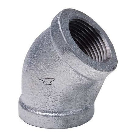 MalleableIron,45Elbow,2"NPTx2"NPT
